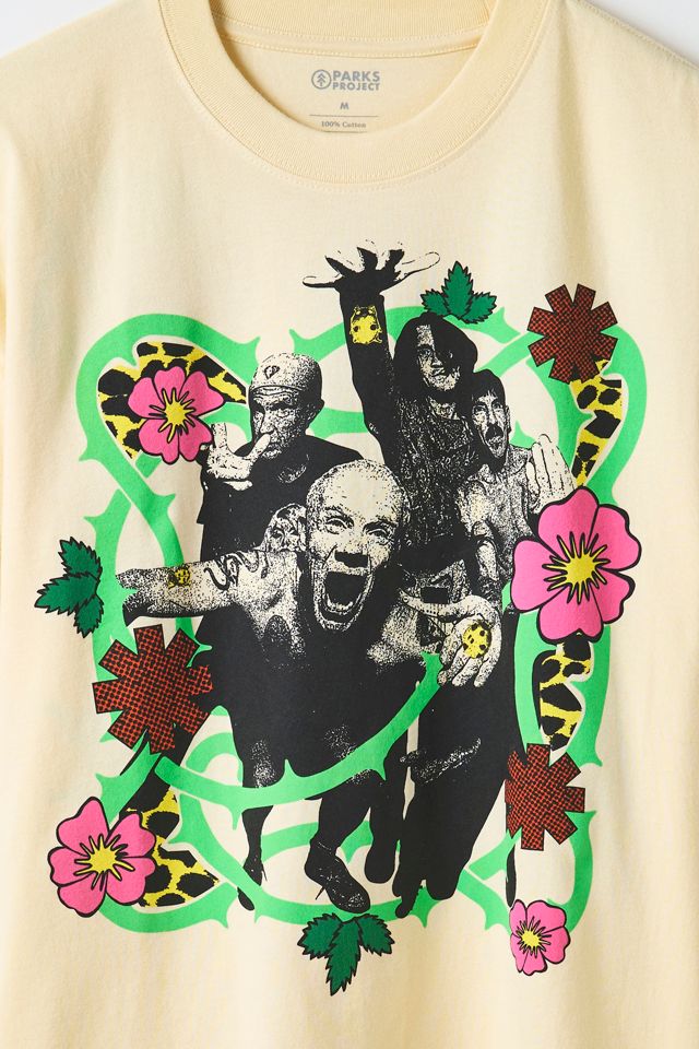 Parks Project X Red Hot Chili Peppers Floral Graphic Tee | Urban