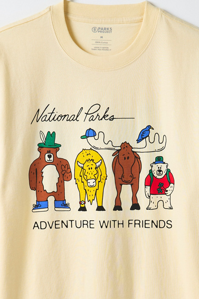 Parks Project Adventure With Friends Graphic Tee