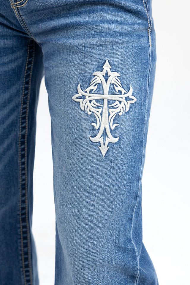 Miss Me Caspian Wide Leg Jean #3