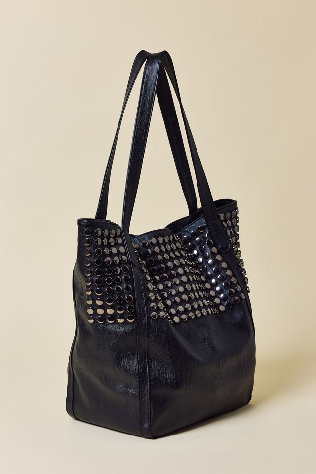 BDG Steph Studded Faux Leather Tote Bag #2