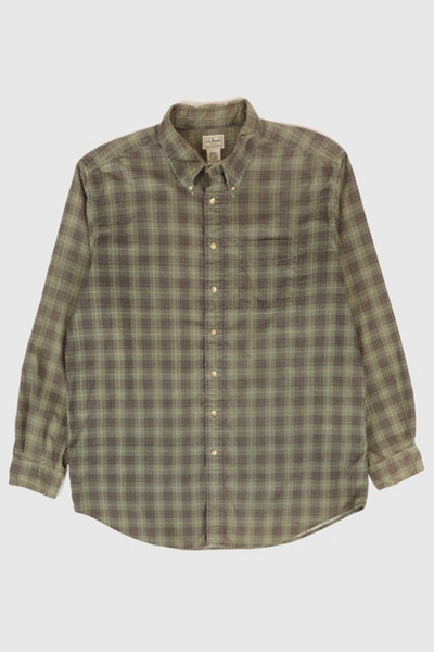 Vintage L.L. Bean Corduroy Button-Down Shirt