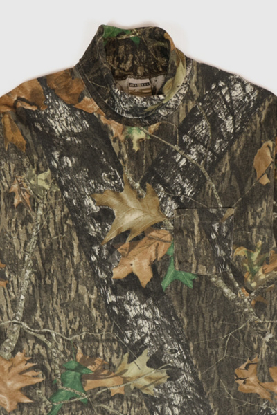 Vintage Real Tree Camo Long Sleeve Turtleneck Tee
