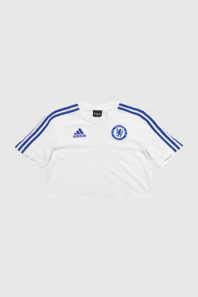 Frankie Collective Rework Chelsea Football Club Crop Soccer Jersey