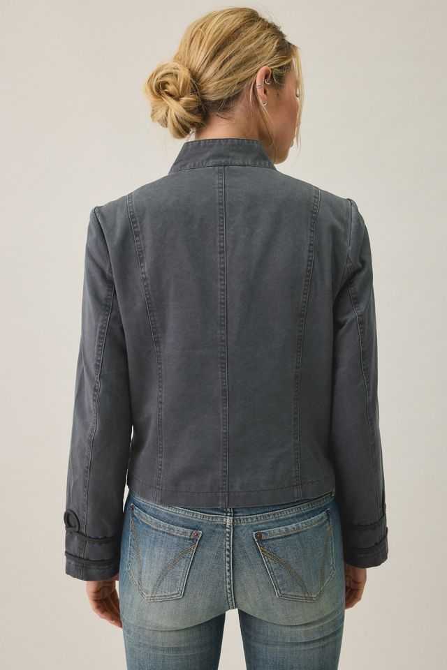Kimchi Blue Ryder Frog Fastening Military Jacket #3