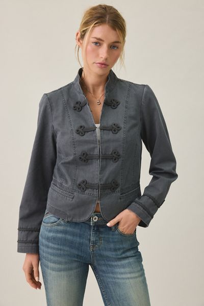 Kimchi Blue Ryder Frog Fastening Military Jacket
