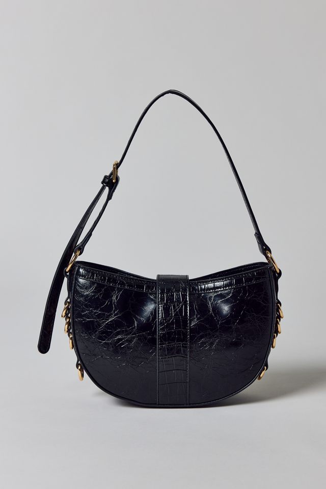 BDG Mira Belted Faux Leather Crescent Bag #3