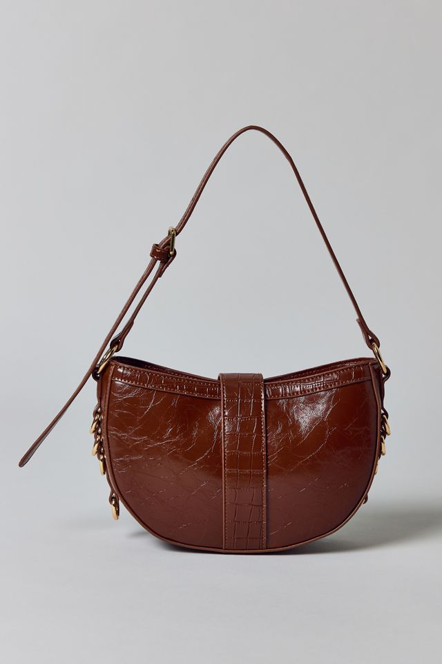 BDG Mira Belted Faux Leather Crescent Bag #3