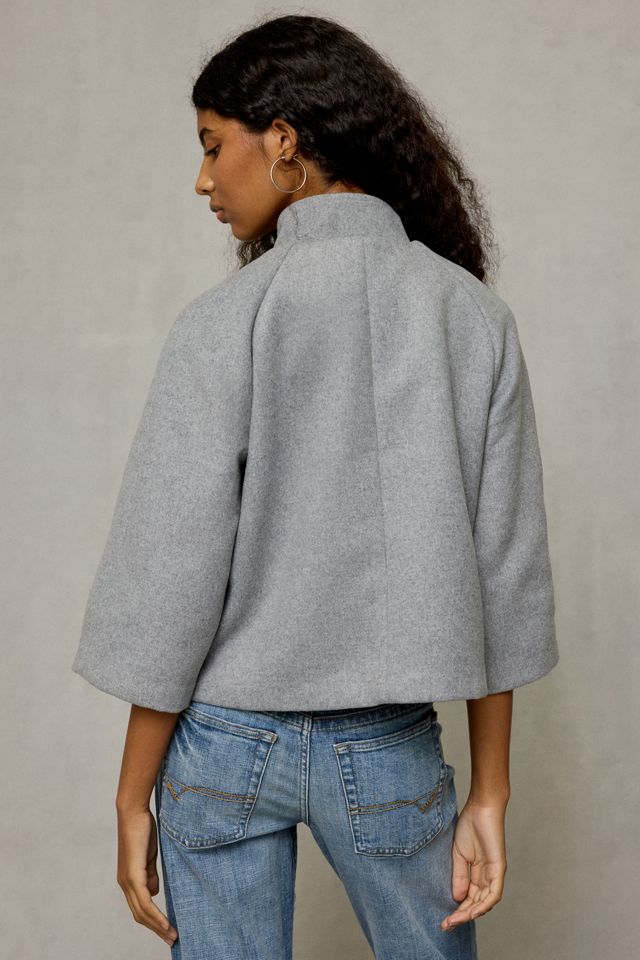 Kimchi Blue Viv Shrunken Swing Peacoat #2