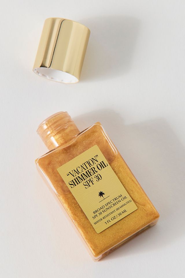 Vacation Shimmer Oil SPF 30 Mini Sunscreen Body Oil #1