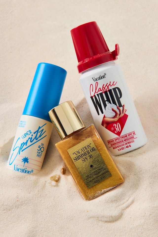 Vacation Shimmer Oil SPF 30 Mini Sunscreen Body Oil #3