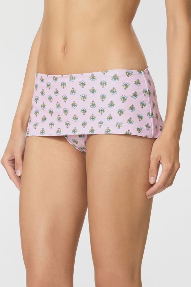 AFRM Melaga Micro Skirt Bikini Bottoms #3