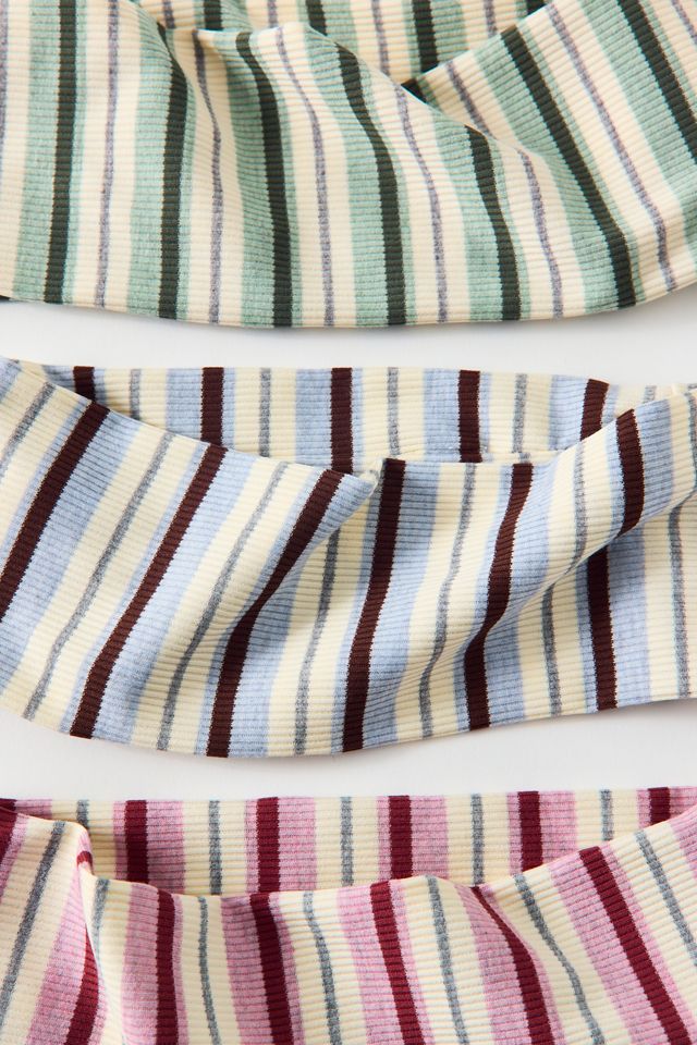 Luna Striped Wide Headband #1