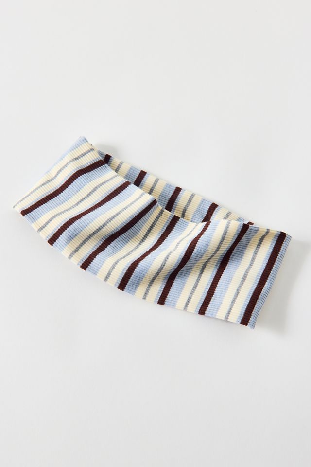 Luna Striped Wide Headband #2