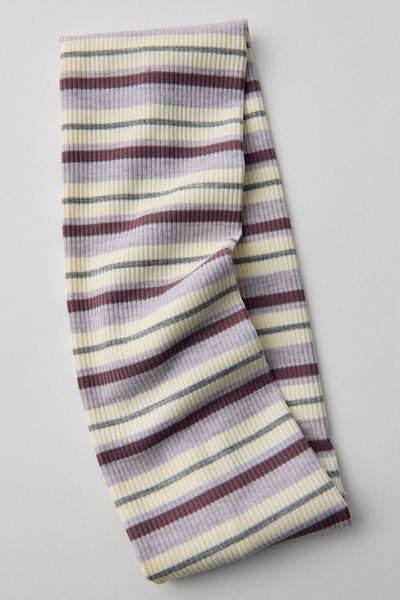 Luna Striped Wide Headband