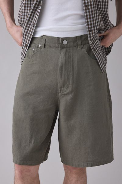 Short baggy en lin Devin OBEY