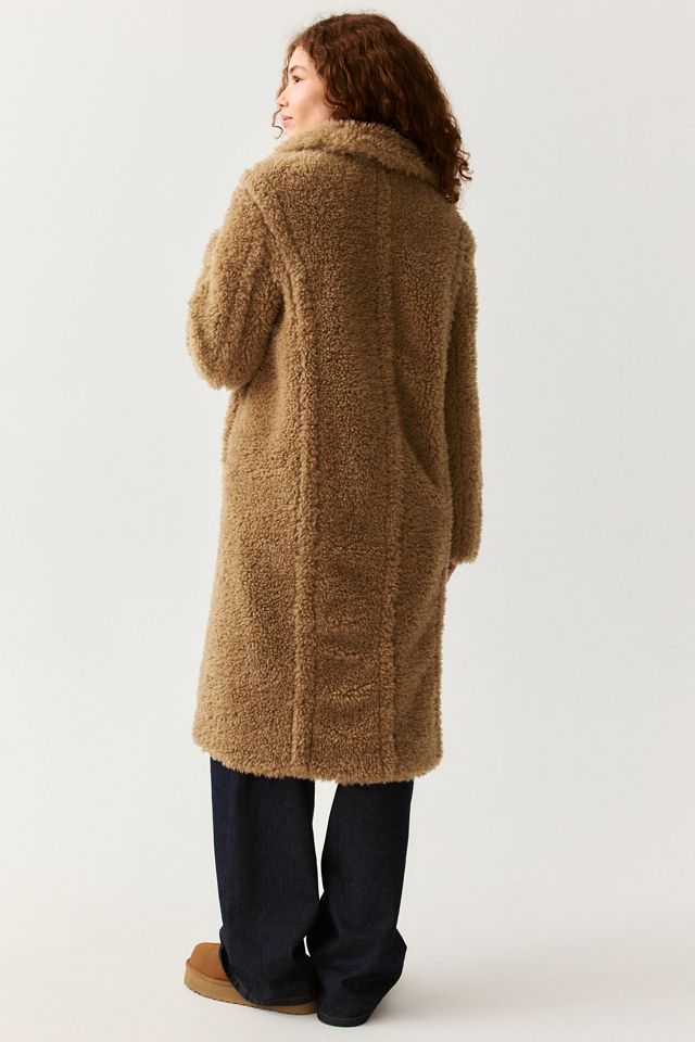 UGG Gertrude Long Teddy Coat #4