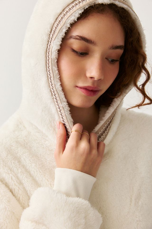 UGG UGGfluff Fleece Oversized Hoodie Sweatshirt #1