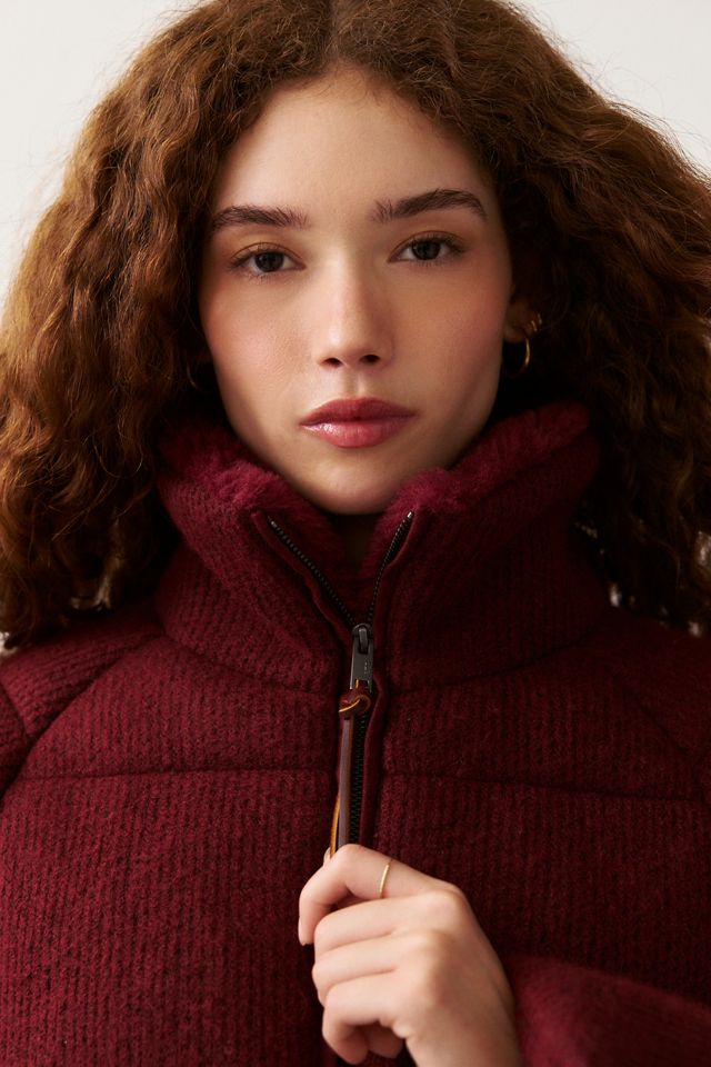 UGG Vareta Funnel Neck Knit Puffer Jacket #1