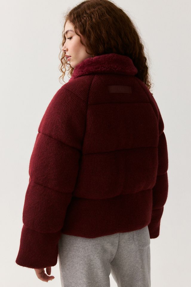 UGG Vareta Funnel Neck Knit Puffer Jacket #3