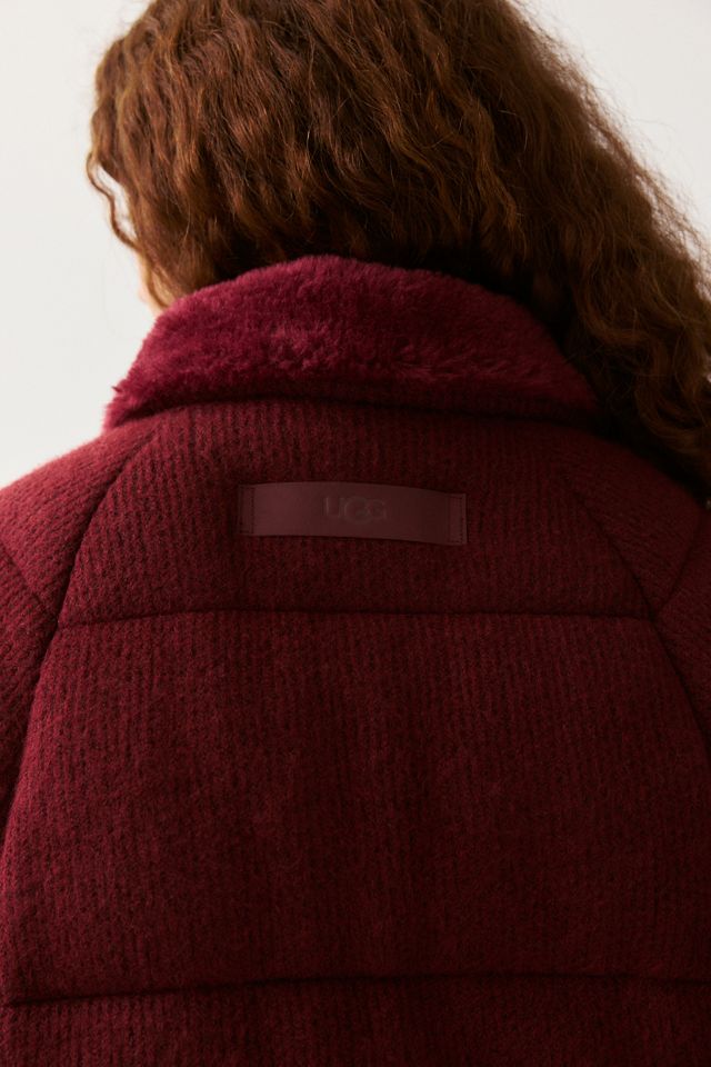 UGG Vareta Funnel Neck Knit Puffer Jacket #4