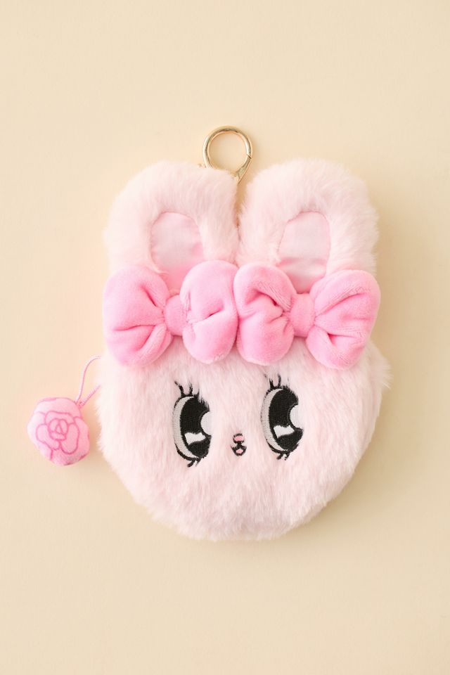 Esther Bunny Mini Coin Purse Keychain #1