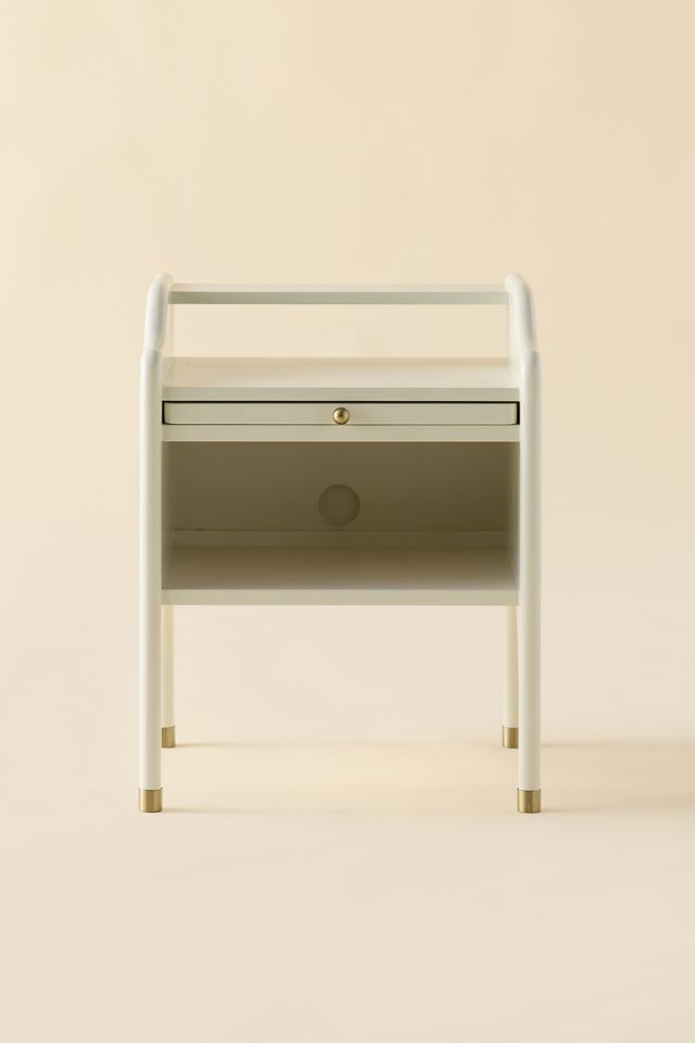 Doe Pull-Out Tray Storage Nightstand #2