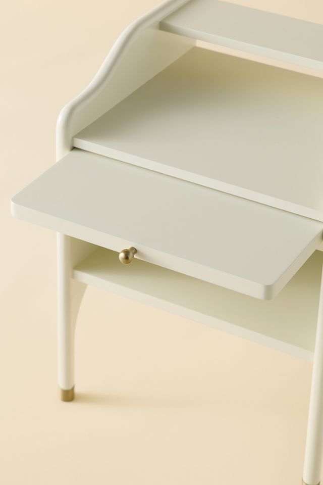 Doe Pull-Out Tray Storage Nightstand #4