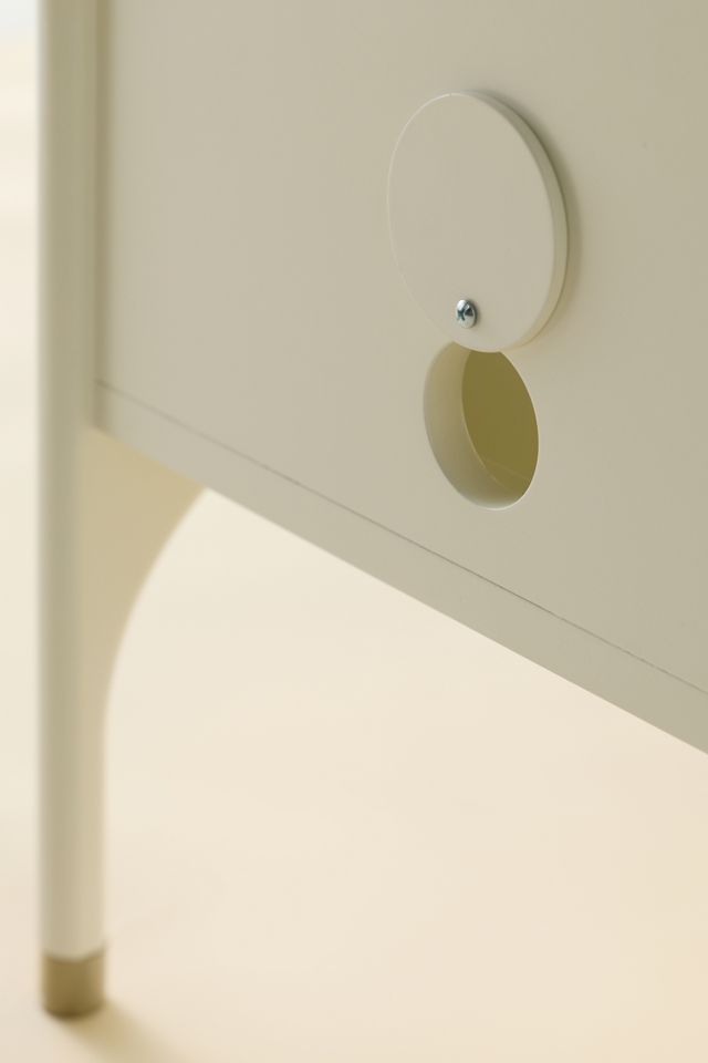 Doe Pull-Out Tray Storage Nightstand #5