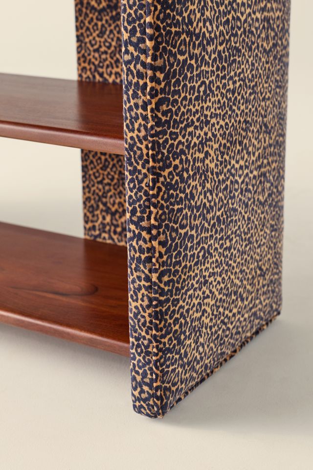 Jane Velvet Upholstered Media Storage Console #3
