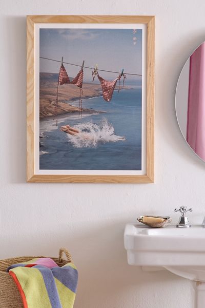 Photogratina I Like To Wear The Ocean Art Print