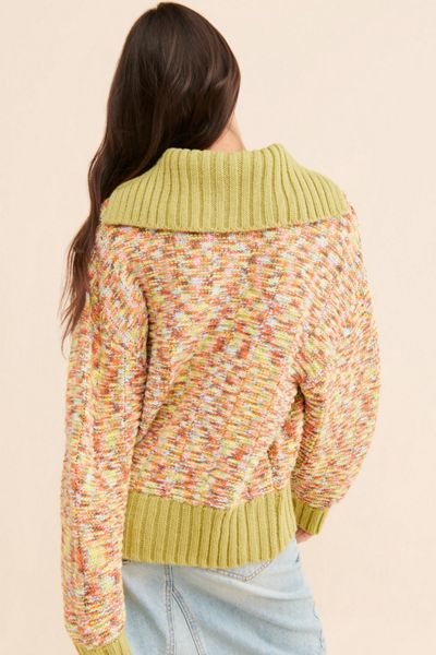 Native Youth Cypher Patterned Cardigan