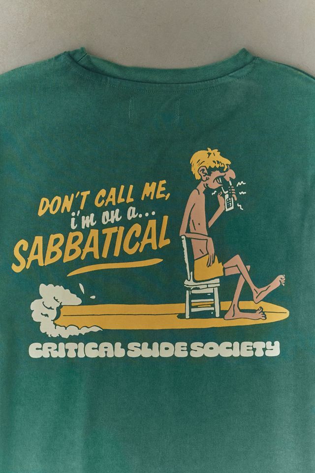 The Critical Slide Society Sabbatical Graphic Tee #2