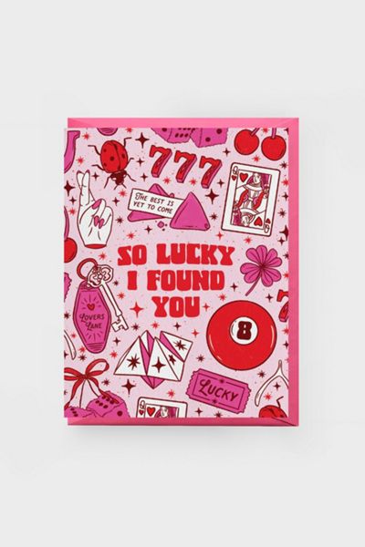 Boss Dotty Lucky Charm Love Card