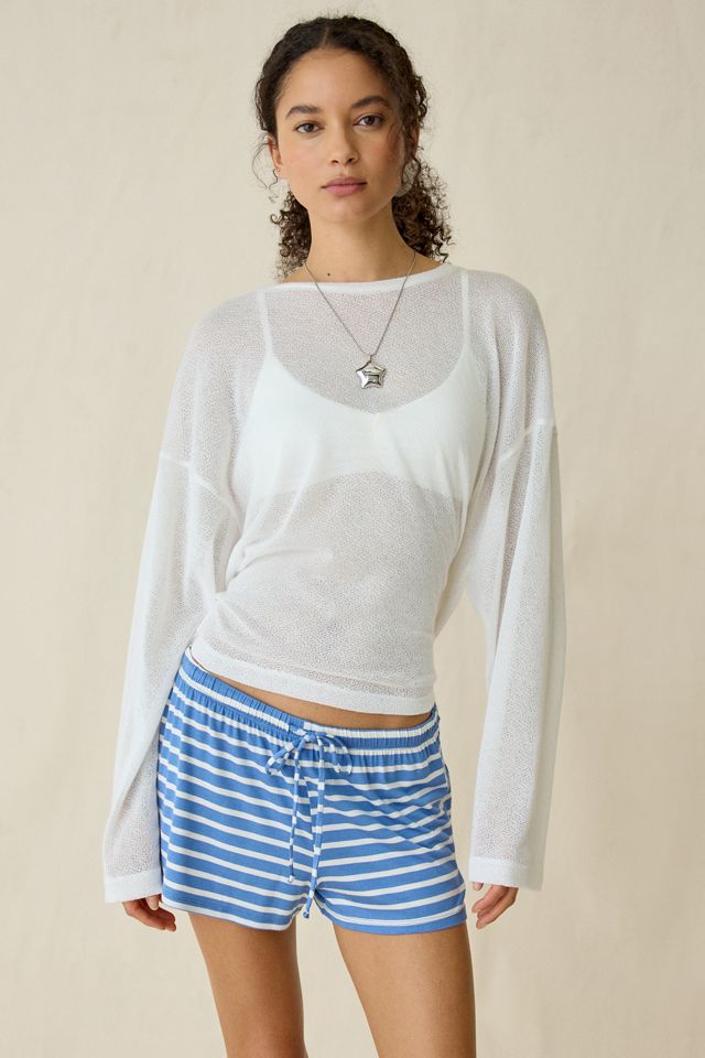 Out From Under Easy Mode Knit Pull-On Shorts #1
