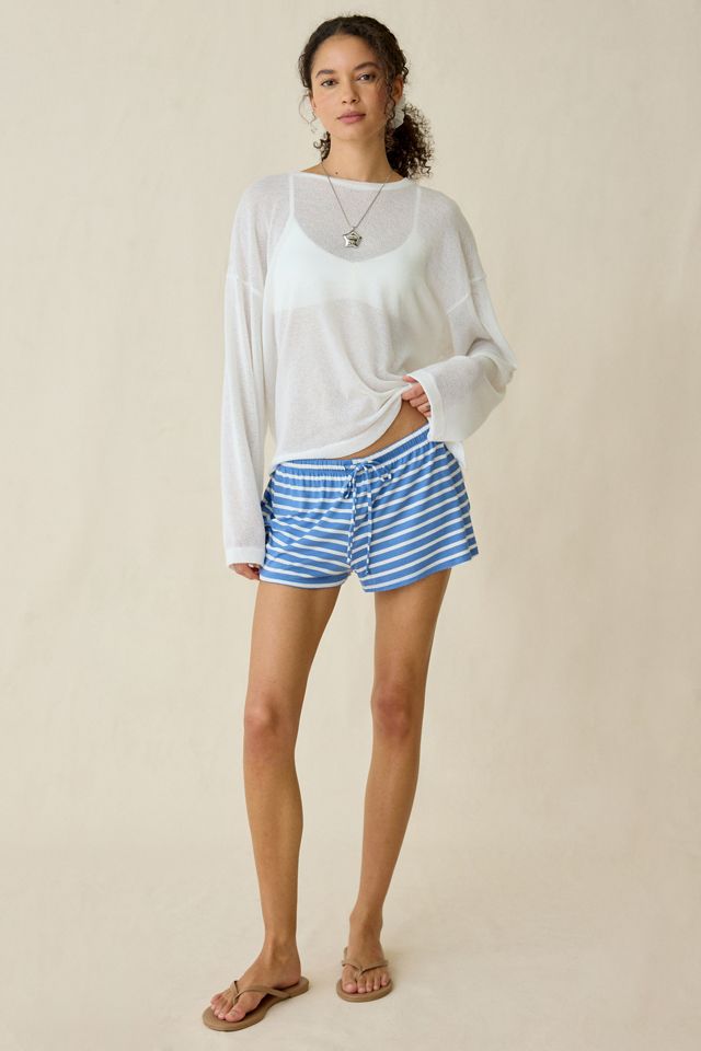Out From Under Easy Mode Knit Pull-On Shorts #3
