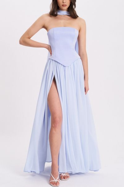 peplum mother of the bride dress Mother of the Bride Long Peplum Dress by Marsoni 1037