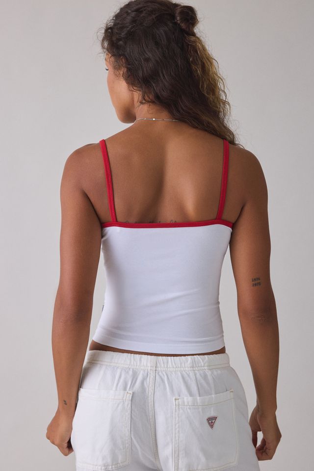 GUESS JEANS Flag Graphic Crop Tank Top #3