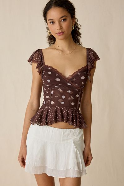 Women's Brown Tops | Urban Outfitters Canada
