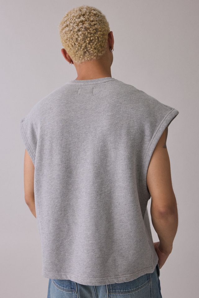 Standard Cloth Pregame Pump Cover Sleeveless Sweatshirt #1