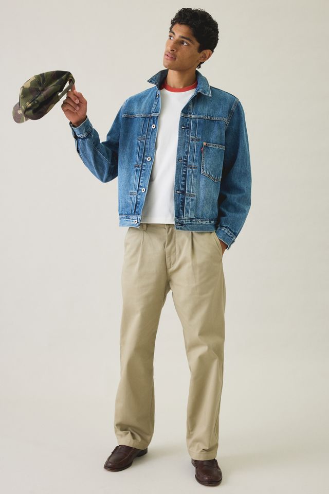 Levi's® Pleated Loose Fit Chinos #5