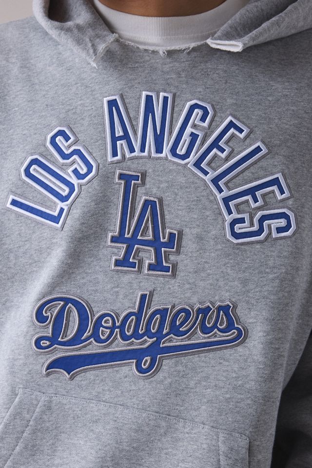 Pro Standard UO Exclusive MLB Team Logo Notched Collar Hoodie Sweatshirt #2