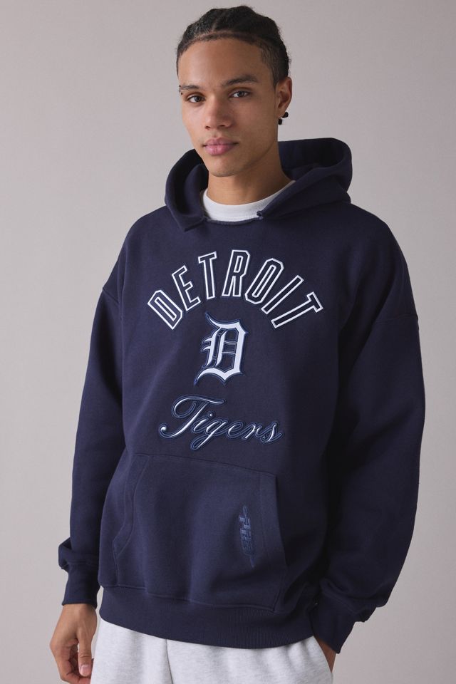 Pro Standard UO Exclusive MLB Team Logo Notched Collar Hoodie Sweatshirt #1