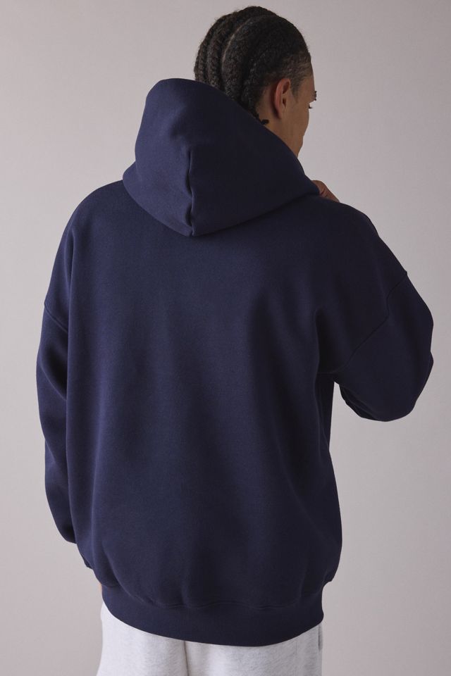 Pro Standard UO Exclusive MLB Team Logo Notched Collar Hoodie Sweatshirt #2