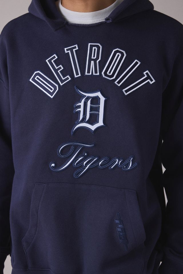 Pro Standard UO Exclusive MLB Team Logo Notched Collar Hoodie Sweatshirt #3