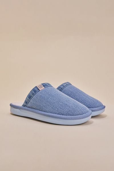 Parke & Brunch Women's Essential Parke Vintage Denim Slippers