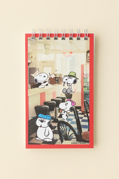 Three Potato Four X Peanuts Snoopy Mini Spiral Notepad | Urban ...