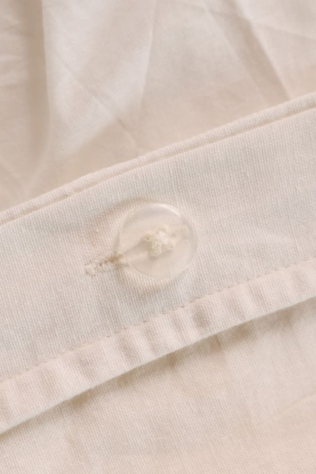 Waterfall Ruffle Cotton Voile Duvet Cover #4