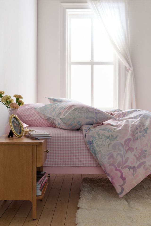 Housse de couette Enisa à motif floral #1