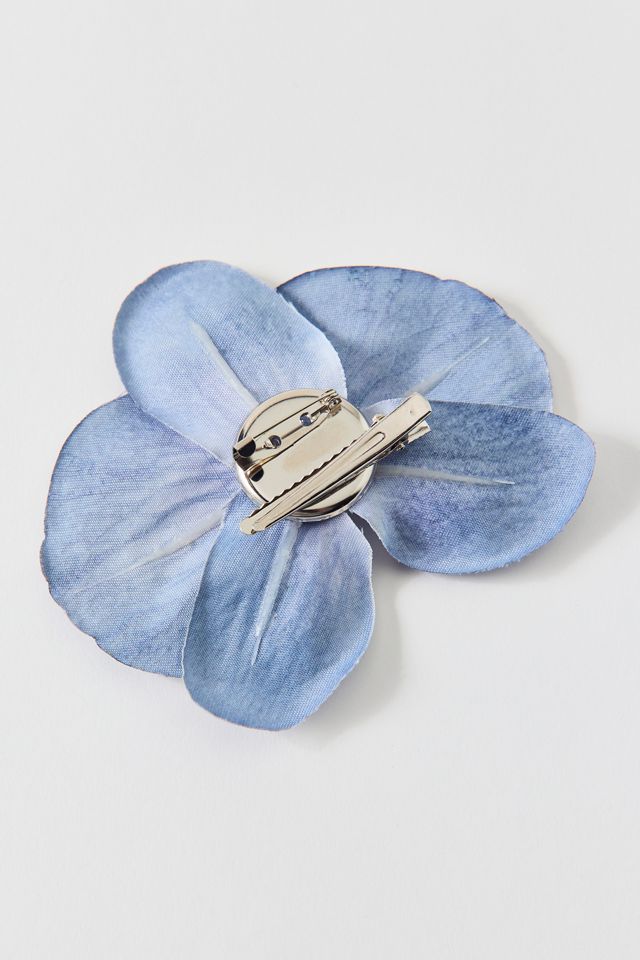 Embellished Orchid Flower Hair Clip & Brooch #2