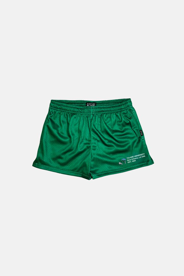 Upside Tulane Green Wave Mesh Shorts #2